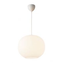 Navone lampa wisząca biała 1x60W E27